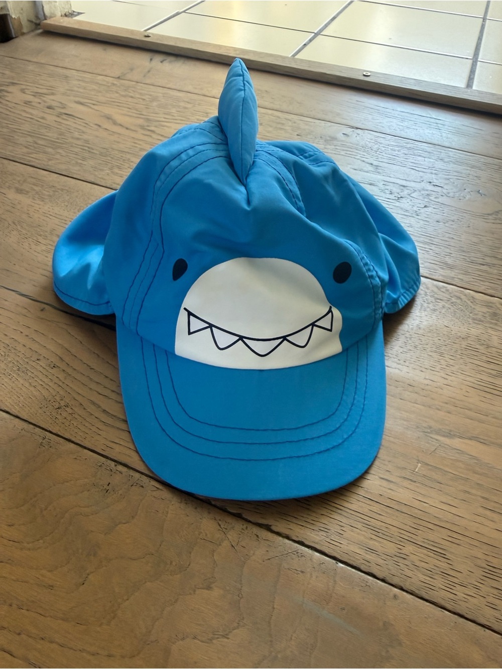 Cat & Jack Baby Shark Swim Hat UPF 50+ Blue 0-6M